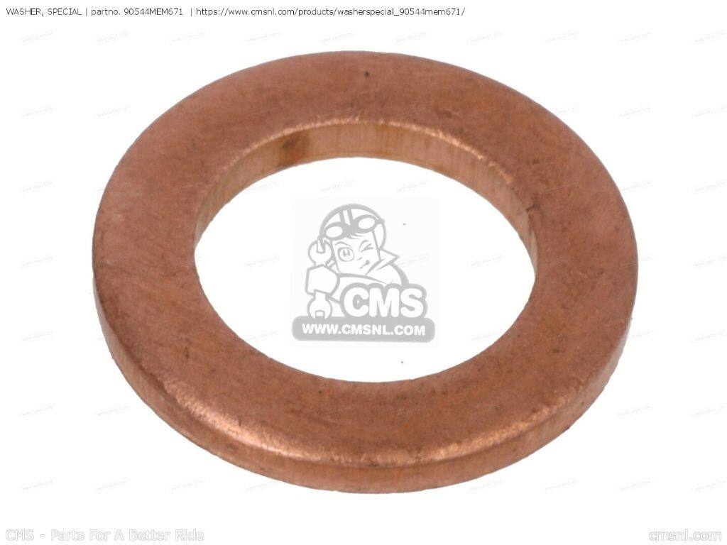 CMS シーエムエス WASHER，SPECIAL［90544MEM671］ VTX1300C HONDA ホンダ 汎用ワッシャー 外装