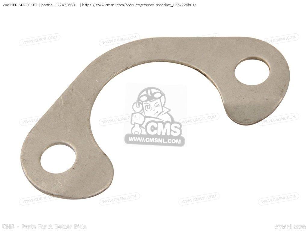 CMS シーエムエス WASHER，SPROCKET［1274726B01］ AN250 DR250 DR250SE DR350 DR350SE SUZUKI スズキ スプロケット 駆動系