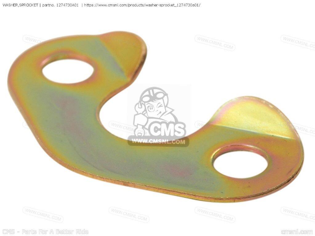 CMS シーエムエス WASHER，SPROCKET［1274730A01］ AN125 AN125U SUZUKI スズキ スプロケット 駆動系