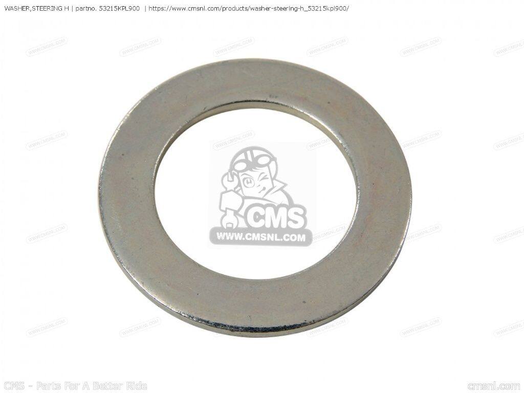 CMS シーエムエス WASHER，STEERING H［53215KPL900］ SCV100 LEAD SCV100F SCV100F9 SCV100FA HONDA ホンダ その他フロントフォークオプション・補修部品 サスペンション 足回り