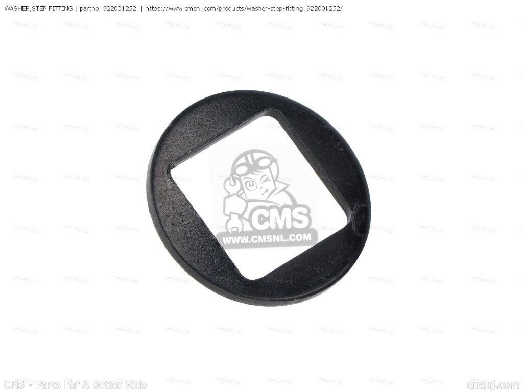 CMS シーエムエス WASHER，STEP FITTING［922001252］ AN110C6 KAZER AN110C7 AN110D2 AN110D3 KAWASAKI カワサキ フットペグ ステップ 足回り