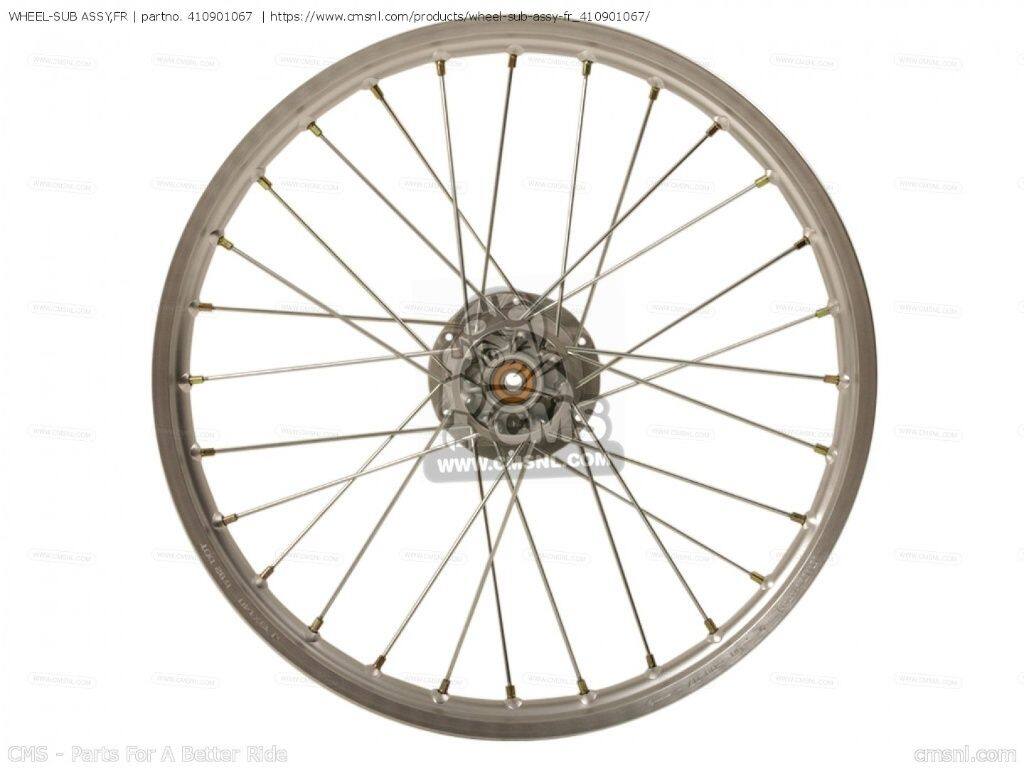 CMS シーエムエス WHEEL-SUB ASSY，FR［410901067］ KAWASAKI カワサキ ホイール ホイール関連 足回り 2