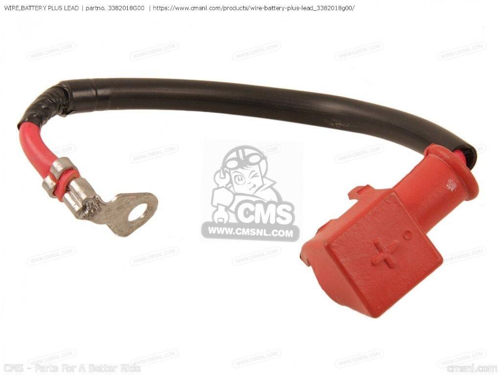 CMS シーエムエス WIRE，BATTERY PLUS LEAD［3382018G00］ GSXR1000 GSXR1000Z SUZUKI スズキ バッテリー関連