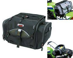 ■商品概要■カラー：ブラック■サイズ：H26×W42×D26cm■容量：約30L■素材：ナイロン600D／ポリウレタンコーティング■付属品：レインカバー×1 ショルダーベルト×1 センター装着ベルト×2 サイド装着ベルト×8■詳細説明前面、上面フルオープンスタイルで、荷物の出し入れがスムーズ。多様なインナーポケット、ツーリングマップルが見開きで収納できるマップポケット、大きめサイドポケット等使い勝手に優れた収納類も豊富に装備。様々なシート形状にも対応できるよう考慮した、汎用性の高い装着ベルトも豊富に付属しました。■注意点※画像はカラー：ブラックです。