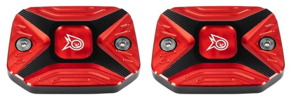 PIRANHA ピラニア CNC Front Brake Reservoir Cap Duo Anodize ZONTES 368D / 368G 368K ゾンテス マスターシリンダータンクキャップ・リザーバーカバー ブレーキ