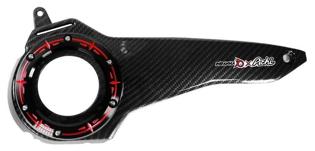 PIRANHA ピラニア CNC CVT Cover Duo Anodize X ACHI EDITION PCX-160 / ADV-160 ADV160 PCX160 HONDA ホンダ その他スクーター駆動オプション・補修部品 スクーター駆動系 駆動系 COLOR：Red