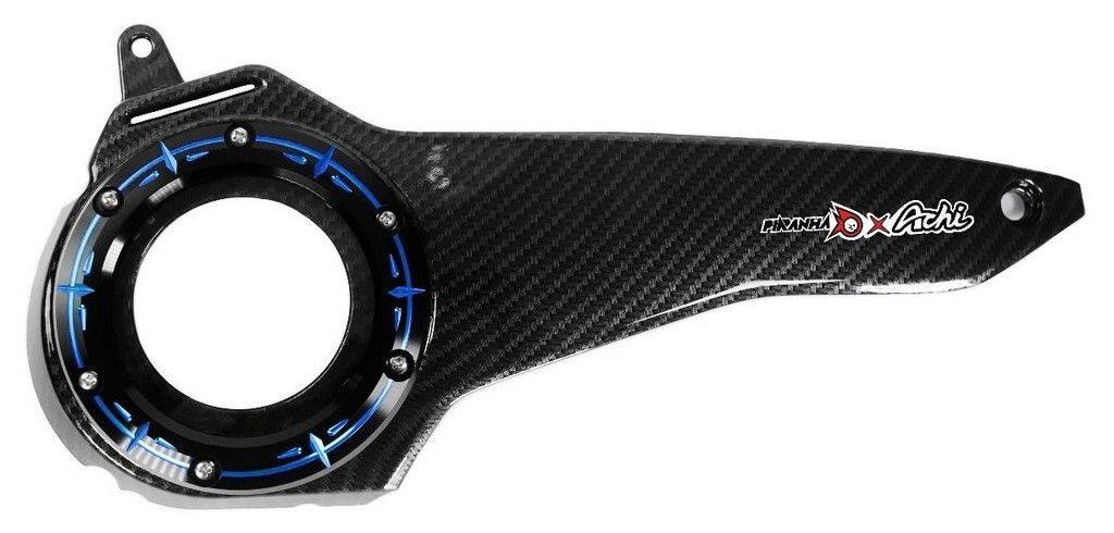 PIRANHA ピラニア CNC CVT Cover Duo Anodize X ACHI EDITION PCX-160 / ADV-160 ADV160 PCX160 HONDA ホンダ その他スクーター駆動オプション・補修部品 スクーター駆動系 駆動系 COLOR：Dark Blue