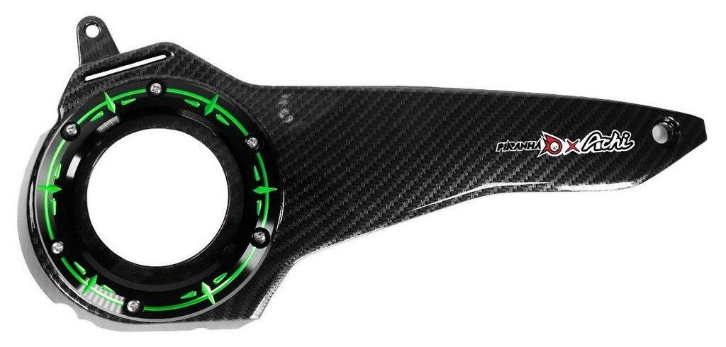 PIRANHA ピラニア CNC CVT Cover Duo Anodize X ACHI EDITION PCX-160 / ADV-160 ADV160 PCX160 HONDA ホンダ その他スクーター駆動オプション・補修部品 スクーター駆動系 駆動系 COLOR：Green