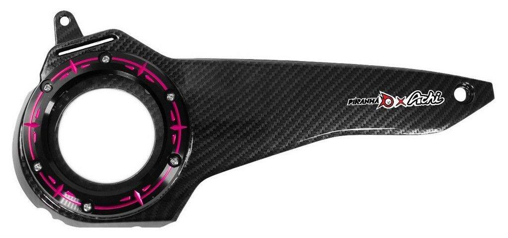 PIRANHA ピラニア CNC CVT Cover Duo Anodize X ACHI EDITION PCX-160 / ADV-160 ADV160 PCX160 HONDA ホンダ その他スクーター駆動オプション・補修部品 スクーター駆動系 駆動系 COLOR：Pink (Ultra Pink)
