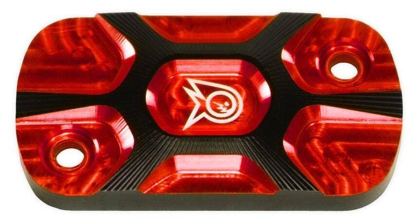 PIRANHA ピラニア CNC Front Brake Reservoir Cap Duo Anodize Monkey-125 / Click 125i-150i CT-125 Moove Scoopy-i Spacy-i Wave-110i-125i Zoomer-X CLICK 125I 150I CT125 MONKEY 125 MOOVE SCOOPY I SPACY WAVE 110I ZOOMER-X HONDA ホンダ ブレーキ