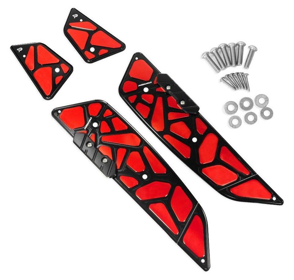 ■詳細説明Features- Model-specific footrest plate， ready to install.- One-piece CNC machined aluminum， automotive grade.- Enhances the aesthetics of your motorcycle.- Includes anti-slip pads made of superpolyester on the sides.■注意点※取扱説明書が付属する場合は外国語となります。※輸入商材の為、納期が遅れる場合がございます。あらかじめご了承ください。※メーカー都合により商品の仕様変更がある場合がございます。ご了承ください。※画像には他のカラーが含まれている場合があります。※The actual product， logo， or logo placement may vary or besubjectto minor changes.　※画像はイメージです。■適合車種PCX160&ensp;PCX160 年式: 25-