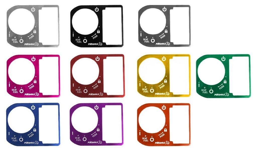 PIRANHA ピラニア Aluminum Ignition Switch Cover Giorno+ / Lead-125 PCX-160 2021-2023 Click-160 Scoopy-i CLICK 160 GIORNO+ LEAD 125 PCX160 SCOOPY I HONDA ホンダ キーシリンダーカバー 外装