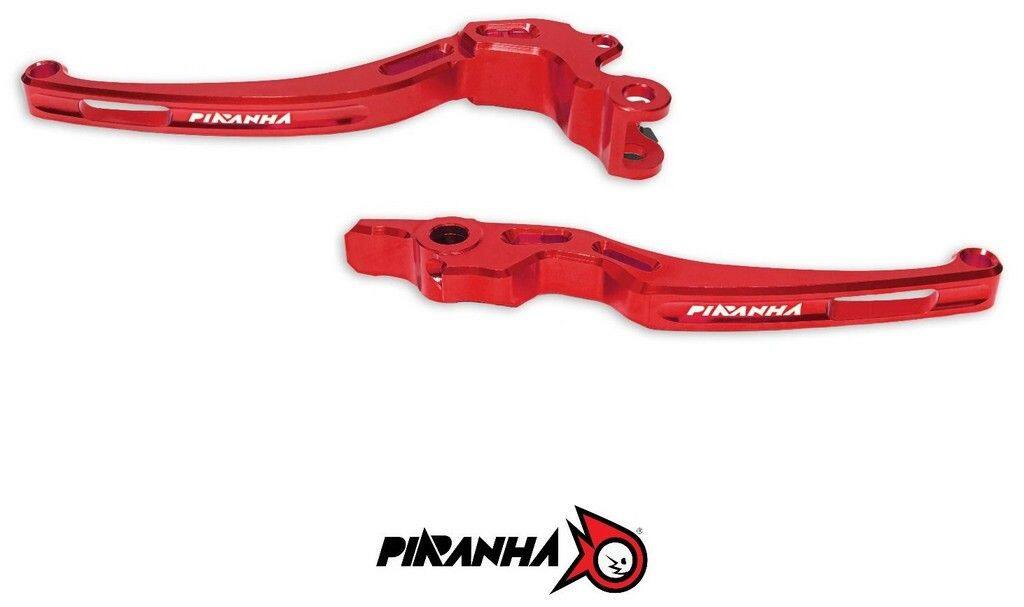 PIRANHA ピラニア CNC Brake Levers Grand Filano Hybrid (UBS) / FAZZIO Special Edition GRAND FILANO HYBRID YAMAHA ヤマハ ブレーキレバー ハンドル周辺パーツ ハンドル