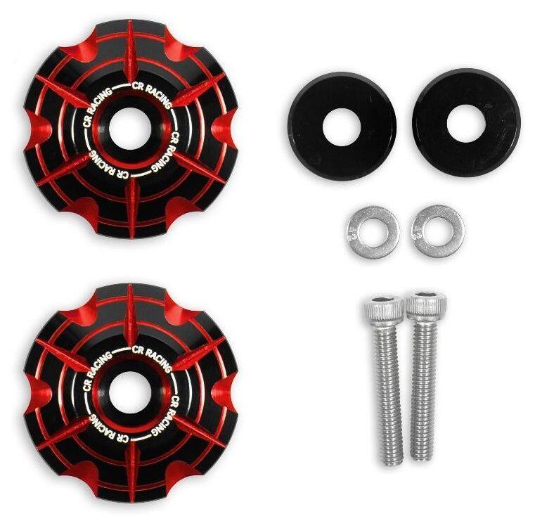 PIRANHA ピラニア CNC Handlebar End Weights Dual Anodized Short Version (Universal) LEAD / Giorno+ X-MAX FORZA-350 ADV-350 PCX-160 CR RACING ADV350 FORZA 350 GIORNO+ 125 PCX160 XMAX 300 HONDA ホンダ YAMAHA ヤマハ バーエンド ハンドル