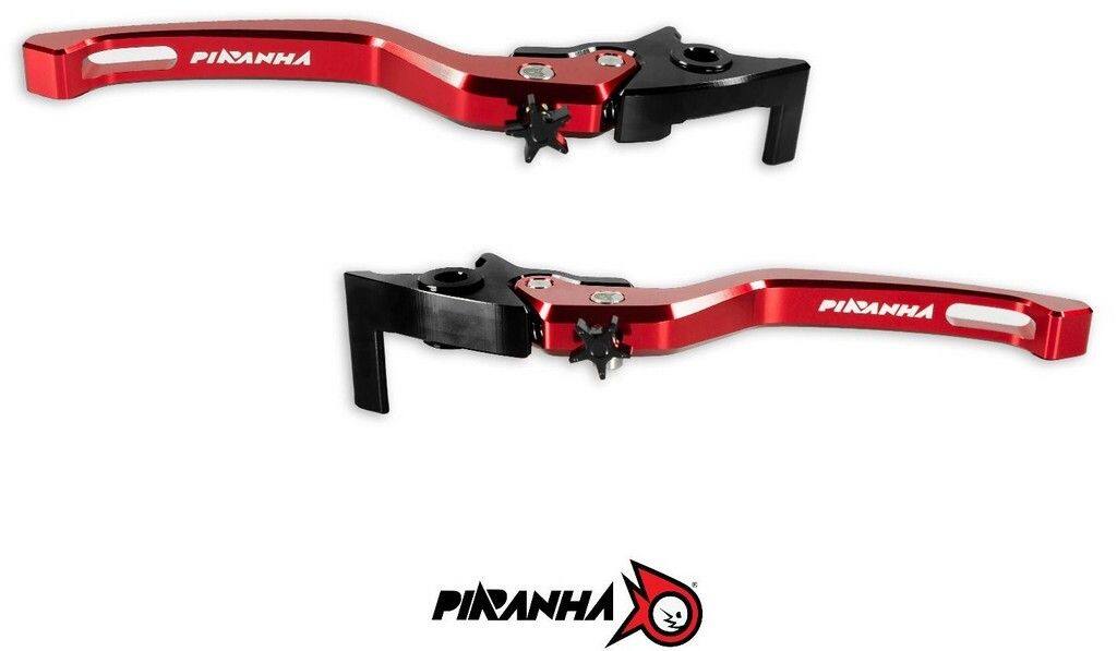 PIRANHA ピラニア CNC Adjustable Brake Levers PCX-160 / Click-160 ADV-160 ABS Special Edition ADV160 CLICK 160 PCX160 HONDA ホンダ ブレーキレバー ハンドル周辺パーツ ハンドル