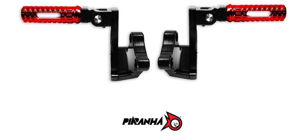 PIRANHA ピラニア CNC Rear Footrest Offset Kit GPX DZ-3 Special Edition その他ステップオプション・補修部品 ステップ 足回り