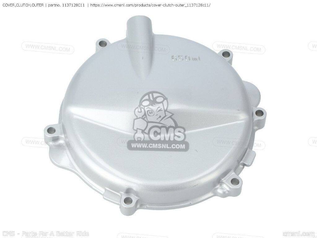 CMS シーエムエス (11371-28E02) COVER，CLUTCH，OUTER［1137128C11］ RM250 RMX250 SUZUKI スズキ クラッチカバー エンジンパーツ エンジン
