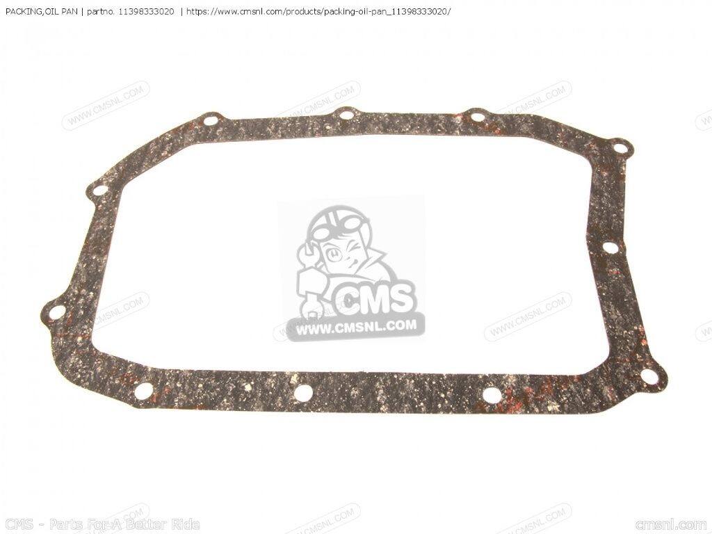 CMS シーエムエス (11398-333-306) PACKING，OIL PAN (MCA)［11398333020］ CB350F FOUR EUROPEAN DIRECT SALES FRANCE GENERAL EXPORT GERMANY ITALY CB400F AUSTRALIA ENGLAND KPH MPH SWEDEN CB400F1 CANADA CB400F2 HONDA ホンダ エンジンガスケット エンジンパーツ