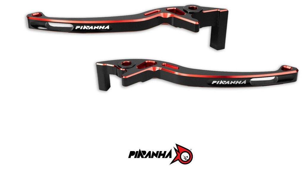 PIRANHA ピラニア CNC Brake Levers Duo Anodize PCX-160 / Click-160 ADV-160 ABS Special Edition ADV160 CLICK 160 PCX160 HONDA ホンダ ブレーキレバー ハンドル周辺パーツ ハンドル