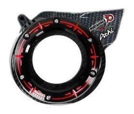 PIRANHA ピラニア CNC DUO ANODIZE CVT Cover for Giorno+ / Click-160 - X ACHI EDITION CLICK 160 GIORNO+ HONDA ホンダ その他スクーター駆動オプション・補修部品 スクーター駆動系 駆動系 COLOR：Red