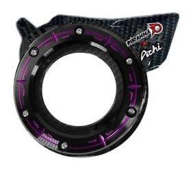 PIRANHA ピラニア CNC DUO ANODIZE CVT Cover for Giorno+ / Click-160 - X ACHI EDITION CLICK 160 GIORNO+ HONDA ホンダ その他スクーター駆動オプション・補修部品 スクーター駆動系 駆動系 COLOR：Purple
