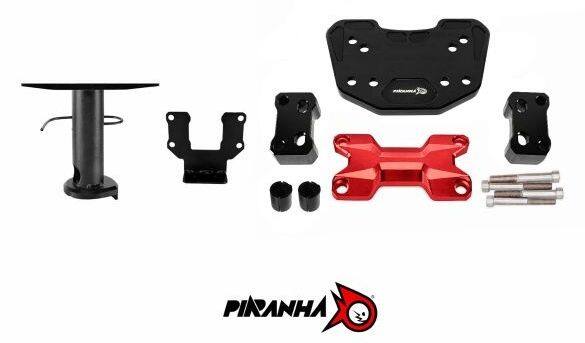 PIRANHA ピラニア CNC Custom Triple Clamp Special Edition for GPX DZ-2 トリプルツリー・ステム・アンダーブラケット ハンドル