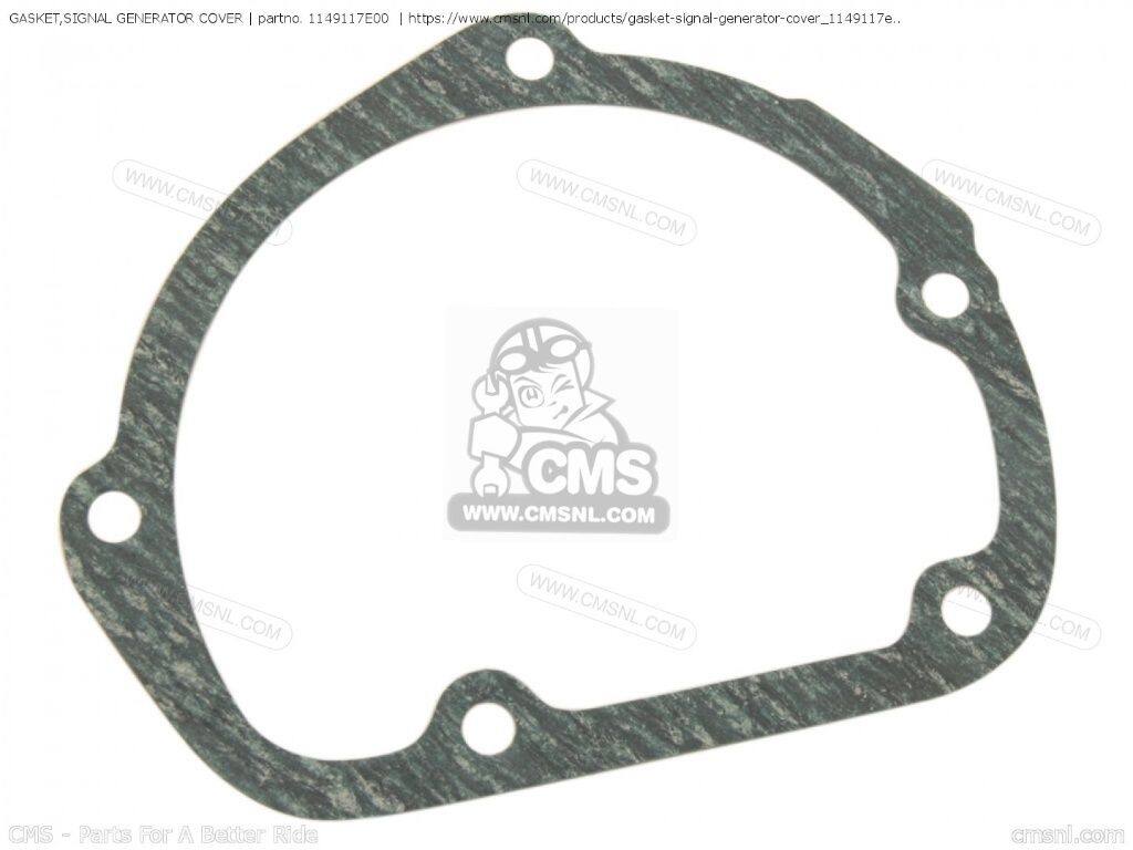CMS シーエムエス (11491-17E01) GASKET，SIGNAL GENERATOR COVER［1149117E00］ GSXR600W SUZUKI スズキ オルタネーター・ジェネレーター 電装系