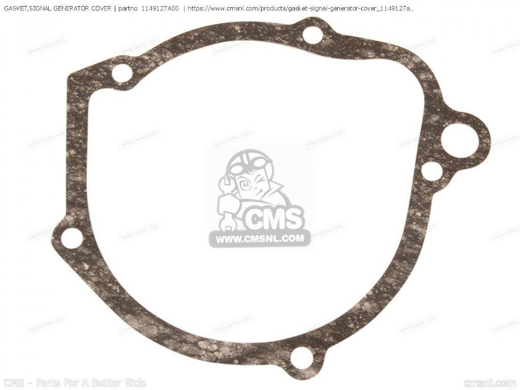 CMS シーエムエス (11491-27A30) GASKET，SIGNAL GENERATOR COVER (NAS)［1149127A00］ GSX1100F GSX600F KATANA GSX750F GSX750R GSXR1100 GSXR750 GSXR750R GSXR750X SUZUKI スズキ その他エンジンパーツオプション・補修部品 エンジンパーツ エンジン