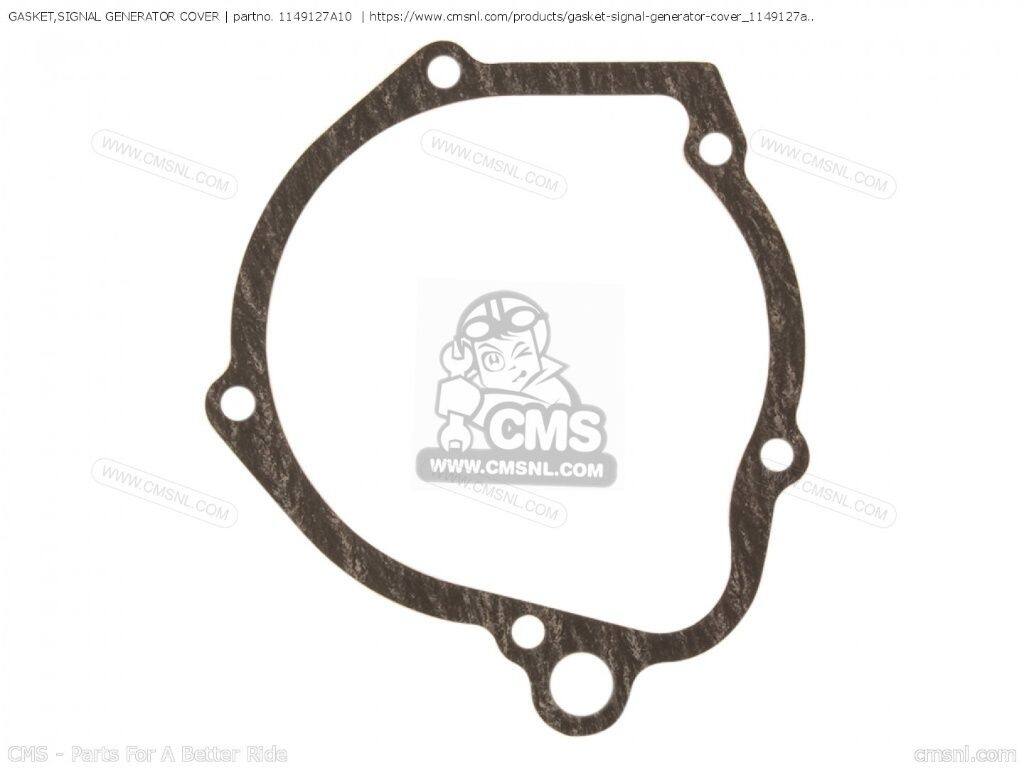 CMS シーエムエス (11491-27A30) GASKET，SIGNAL GENERATOR COVER (NAS)［1149127A10］ GSX1100F GSX1100G GSX600F KATANA GSX600FU GSX600FU2 GSX750F GSXR1100 GSXR750 SUZUKI スズキ その他エンジンパーツオプション・補修部品 エンジンパーツ エンジン