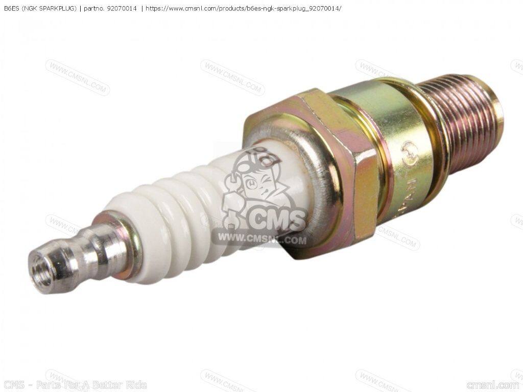 ウェビック 楽天市場店のCMS シーエムエス (E92070-014) B6ES (NGK SPARKPLUG)［92070014］ AR50C10 AR50C2 AR50C3 AR50C4 AR50C5 AR50C6 AR50C7 AR50C8 AR50C9 KAWASAKI カワサキ プラグ 点火系 エンジン｜アングル2