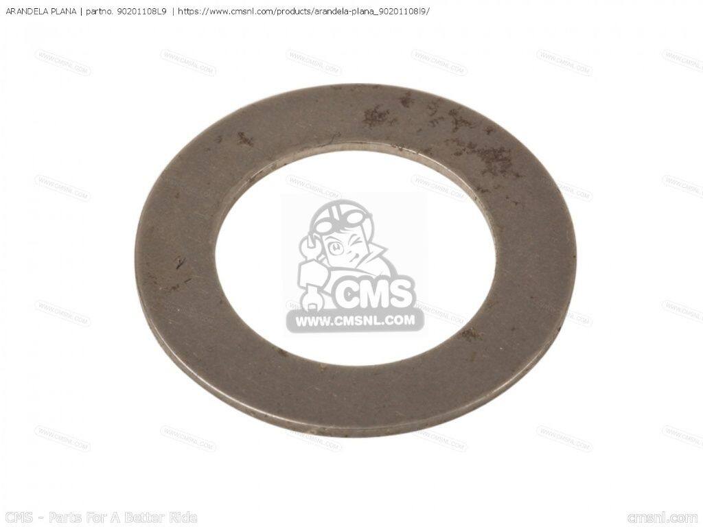 CMS シーエムエス ARANDELA PLANA［90201108L9］ DT50R DT50RSM TZR50 YAMAHA ヤマハ 汎用ワッシャー 外装