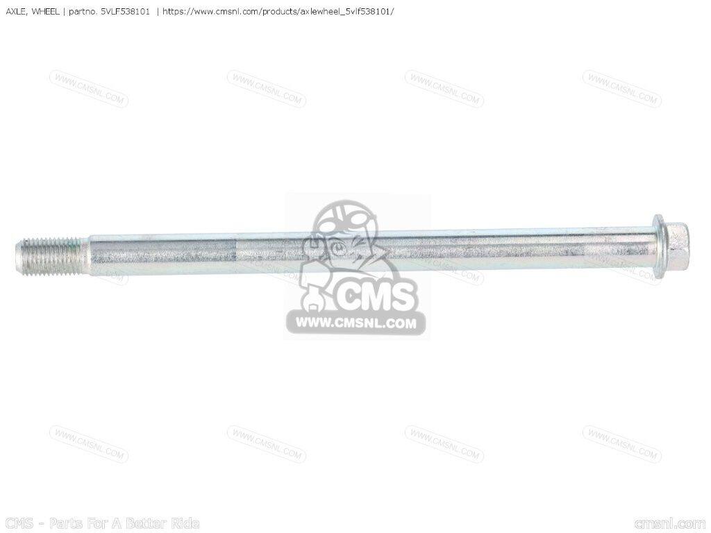 CMS シーエムエス AXLE， WHEEL［5VLF538101］ YBR125ED YBR125ESD YAMAHA ヤマハ ...