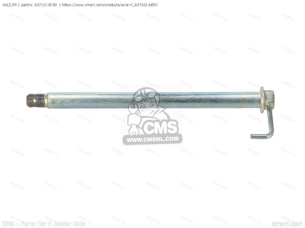 CMS シーエムエス AXLE，RR［6471014D50］ DR250 DR350 SUZUKI スズキ アクスルシ...