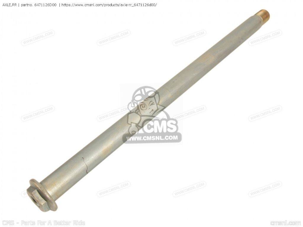 CMS シーエムエス AXLE，RR［6471126D00］ GSX1100G SUZUKI スズキ アクスルシャフ...
