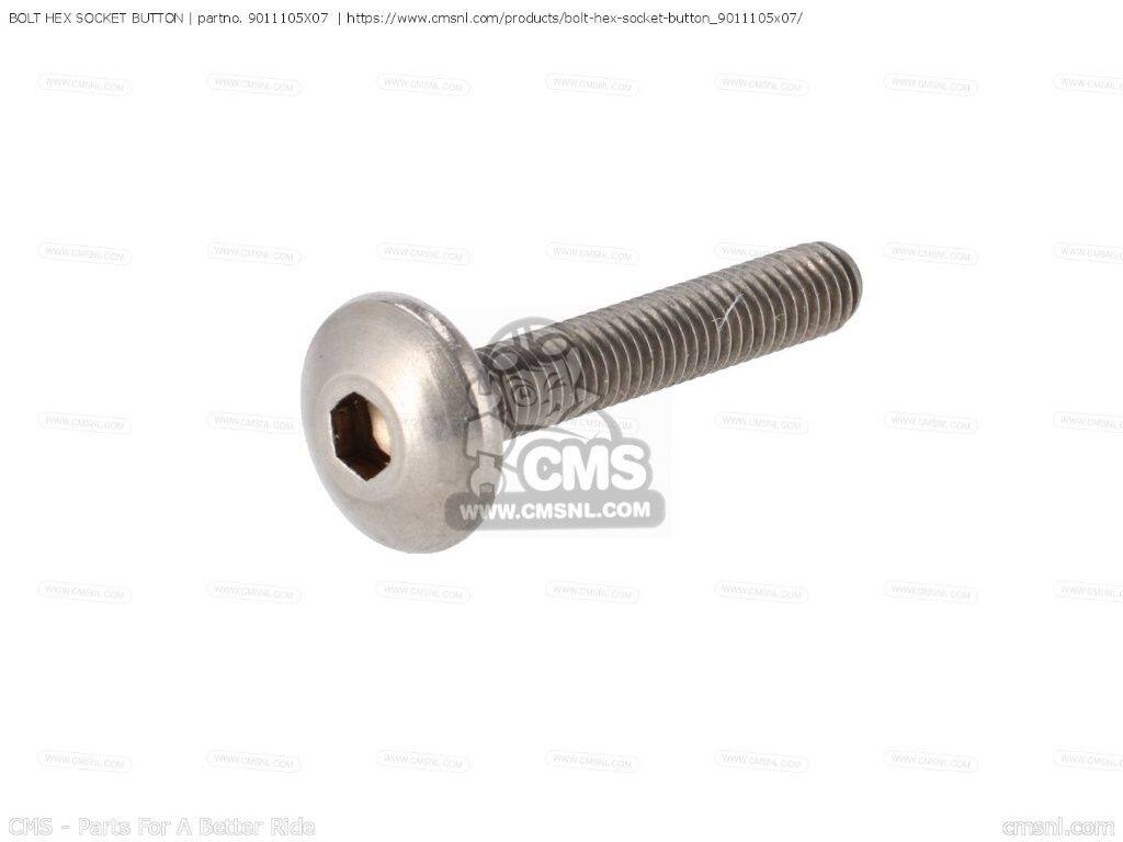 CMS シーエムエス BOLT HEX SOCKET BUTTON［9011105X07］ WR125R WR125X YP125R YP125RA YP250R YP250RA YP400RA YAMAHA ヤマハ 汎用ボルト・ネジ