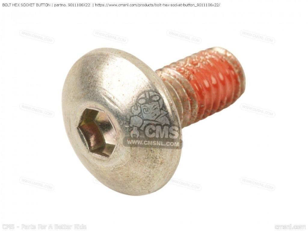 CMS シーエムエス BOLT HEX SOCKET BUTTON［9011106X22］ WR125R WR125X YAMAHA ヤマハ 汎用ボルト・ネジ