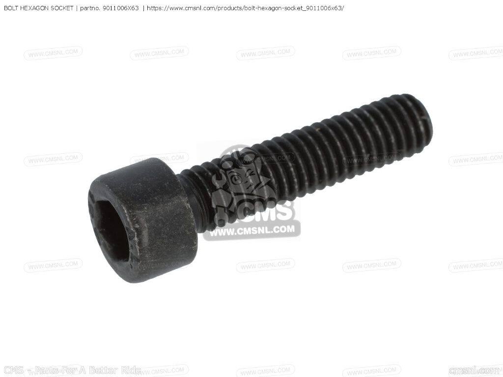 CMS シーエムエス BOLT HEXAGON SOCKET［9011006X63］ CW50N NS50N YAMAHA ヤマハ 汎用ボルト・ネジ