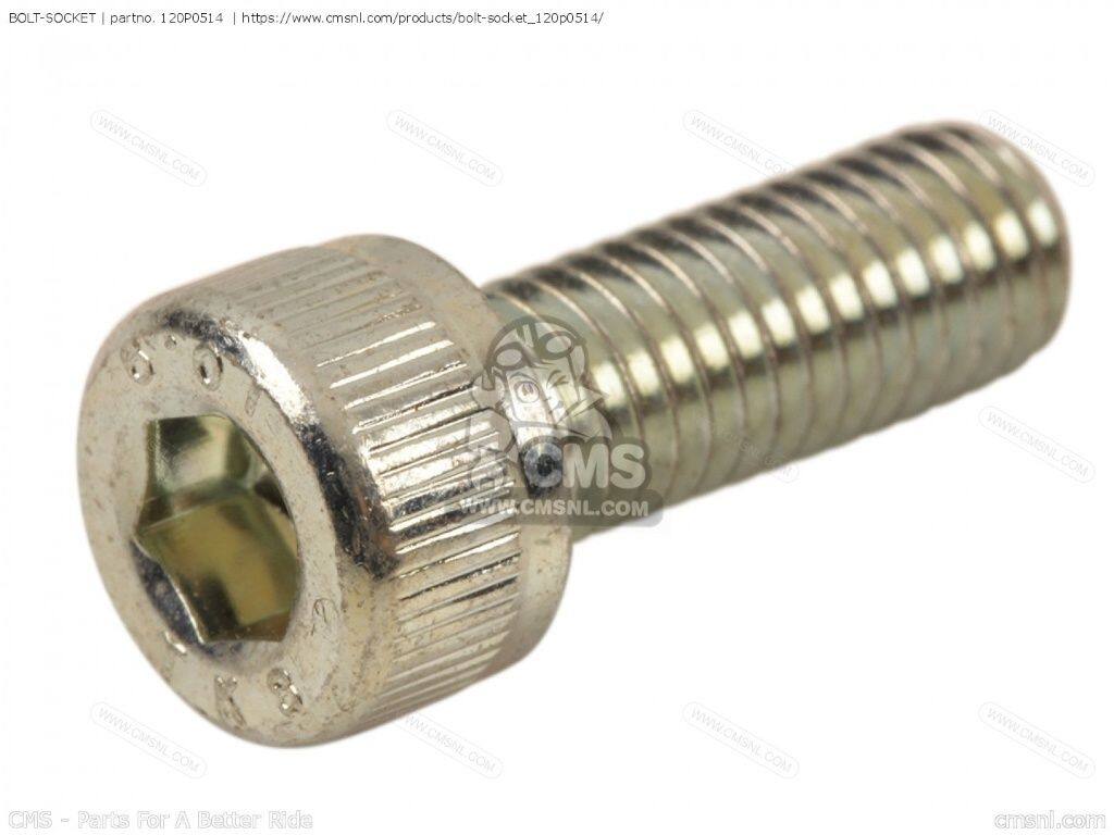 CMS シーエムエス BOLT-SOCKET［120P0514］ VN900B6F VULCAN 900 CLASSIC VN900B7F VN900C7F CUSTOM VN900D6F VN900D7F KAWASAKI カワサキ 汎用ボルト・ネジ