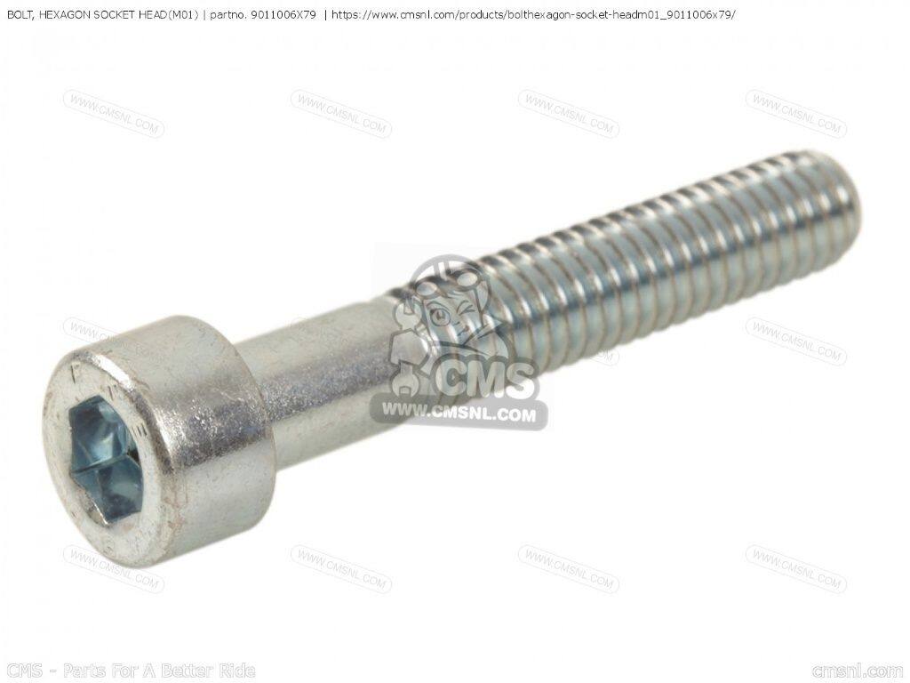 CMS シーエムエス BOLT， HEXAGON SOCKET HEAD(M01)［9011006X79］ CS50 CS50M CS50Z CW50 CW50E NS50 NS50N YN50 YN50E YN50M YQ50 YQ50L YAMAHA ヤマハ 汎用ボルト・ネジ