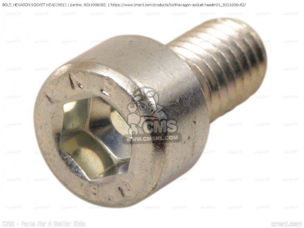 CMS シーエムエス BOLT， HEXAGON SOCKET HEAD(M01)［9011006X82］ CS50 CS50M CS50Z CW50 CW50E NS50 NS50N YN50 YN50E YN50M YQ50 YQ50L YAMAHA ヤマハ 汎用ボルト・ネジ