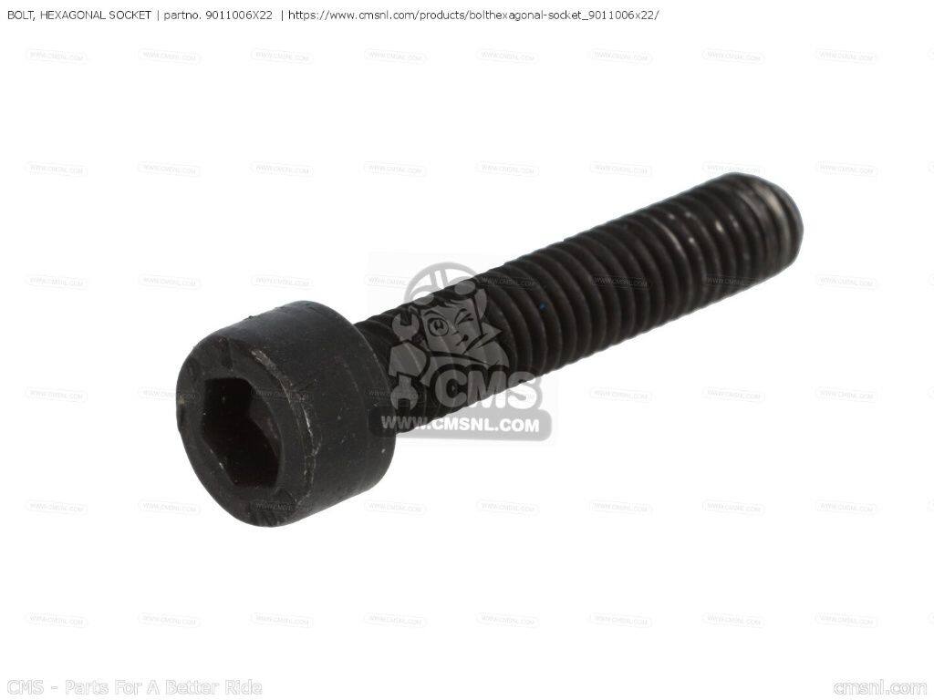 CMS シーエムエス BOLT， HEXAGONAL SOCKET［9011006X22］ MT125 VP250 YH50 WHY YH50H YQ100 AEROX 100 YZF-R125 YAMAHA ヤマハ 汎用ボルト・ネジ