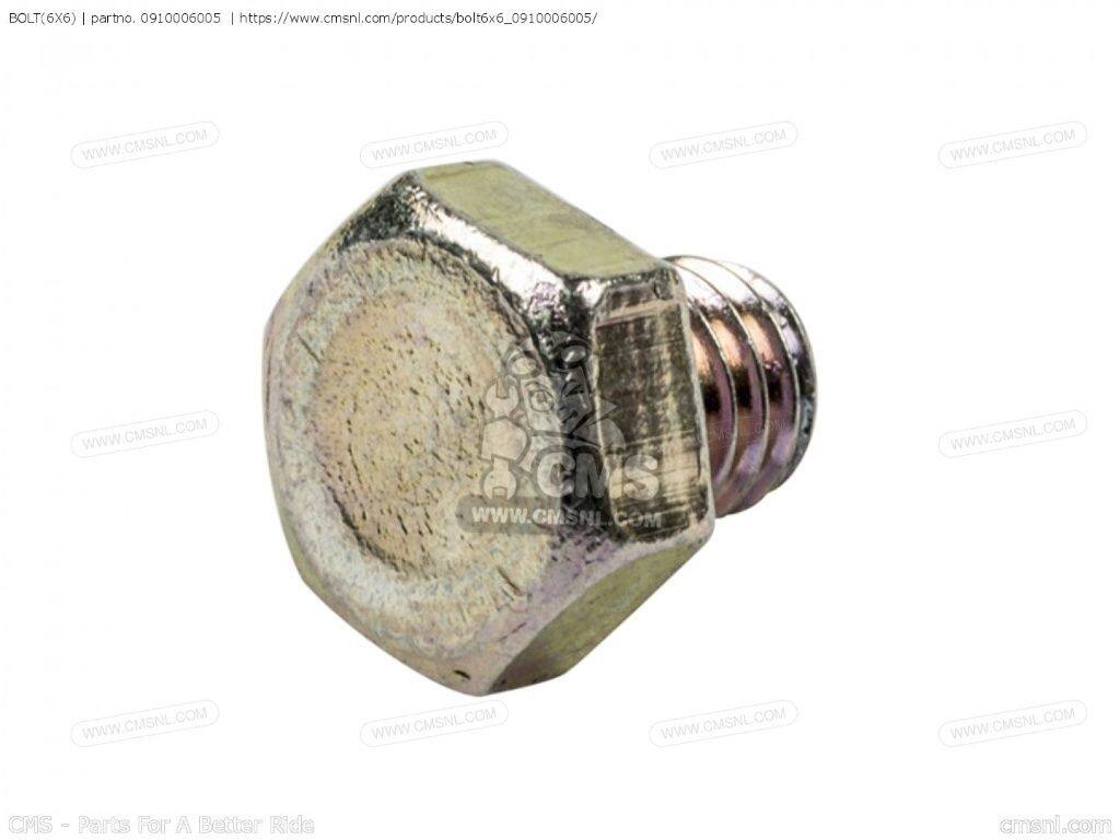 CMS シーエムエス BOLT(6X6)［0910006005］ A100 A100-4 B100 B100P B105P B120 F70 FR50 FR80 GP100 RL250 EXACTA TRIALS RV50 RV90 TM250 U70 SUZUKI スズキ 汎用ボルト・ネジ