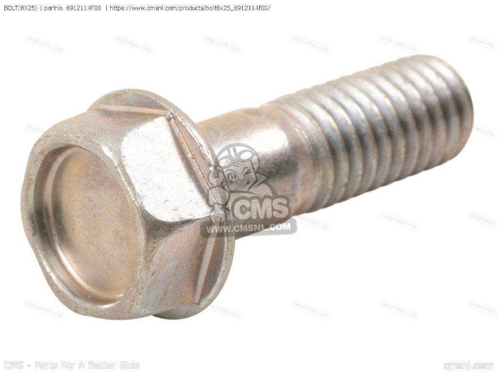 CMS シーエムエス BOLT(8X25)［6912114F00］ AN250 AN400 BURGMAN AN400AZA AN400ZZA AN400A AN400S AN400ZA AN650 AN650A AN650Z EXECUTIVE SUZUKI スズキ 汎用ボルト・ネジ