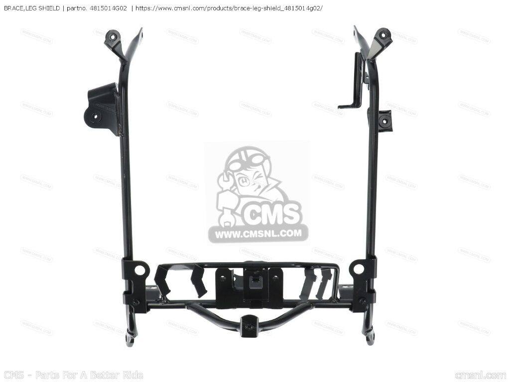 CMS シーエムエス BRACE，LEG SHIELD［4815014G02］ AN400 BURGMAN AN400S SUZUKI スズキ レッグバイザー・シールド 外装