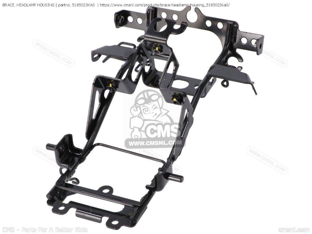 CMS シーエムエス BRACE. HEADLAMP HOUSING［5185023KA0］ GSX-S125AXA GSX-S125MLLX GSX-S125XA SUZUKI スズキ ヘッドライト 灯火類 電装系