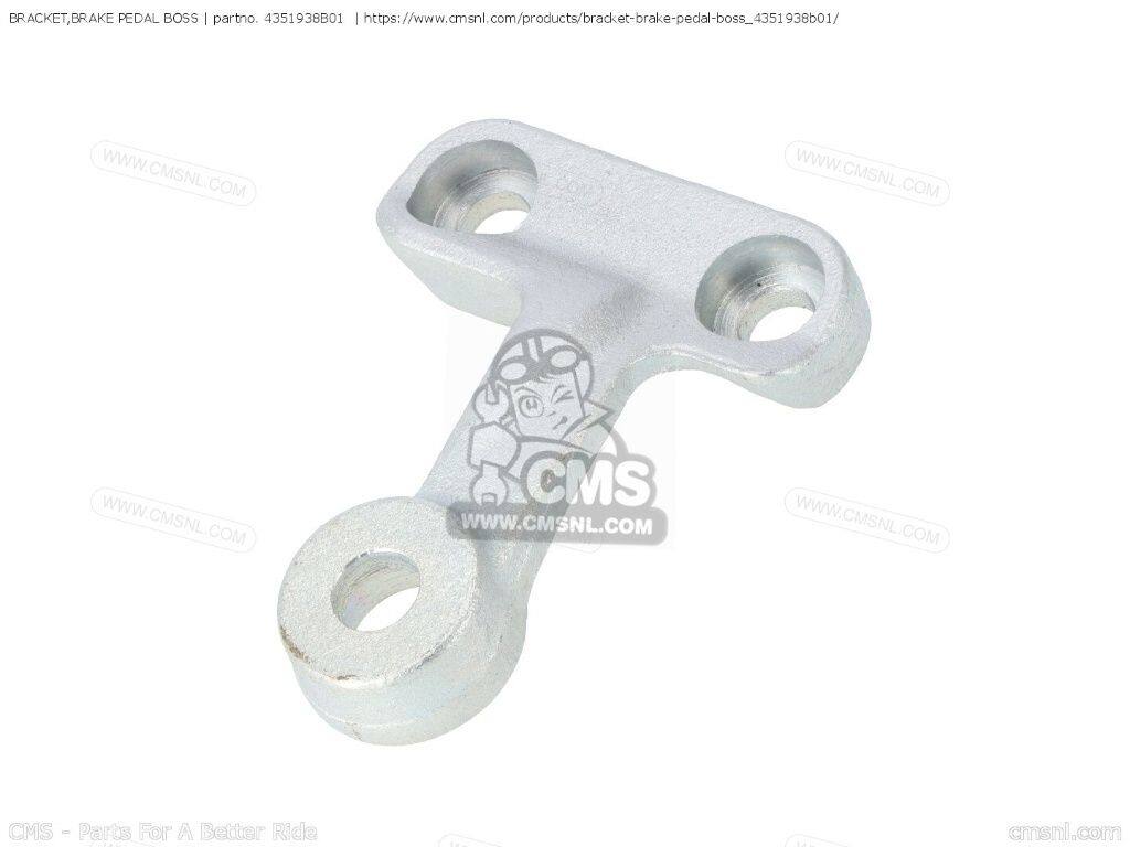 CMS シーエムエス BRACKET，BRAKE PEDAL BOSS［4351938B01］ VS1400 BOULEVARD S83 VS1400GLP INTRUDER SUZUKI スズキ その他ブレーキパーツ ブレーキ