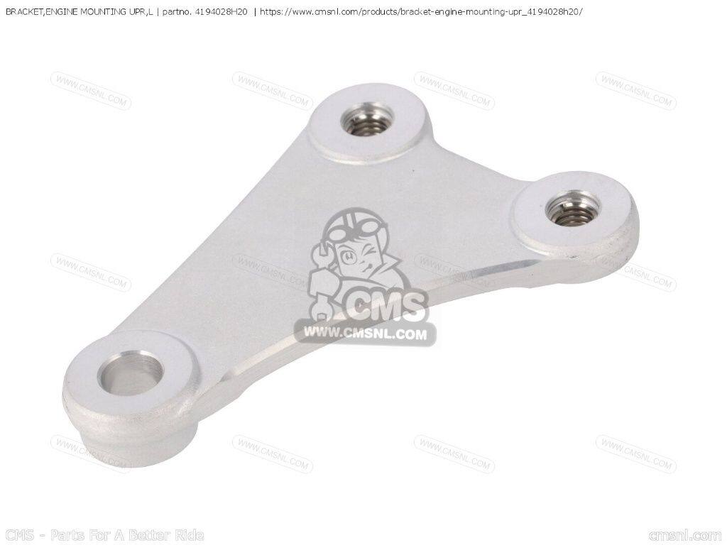 CMS シーエムエス BRACKET，ENGINE MOUNTING UPR，L［4194028H20］ RM-Z450 SUZUKI スズキ その他フレームオプション・補修部品 フレーム