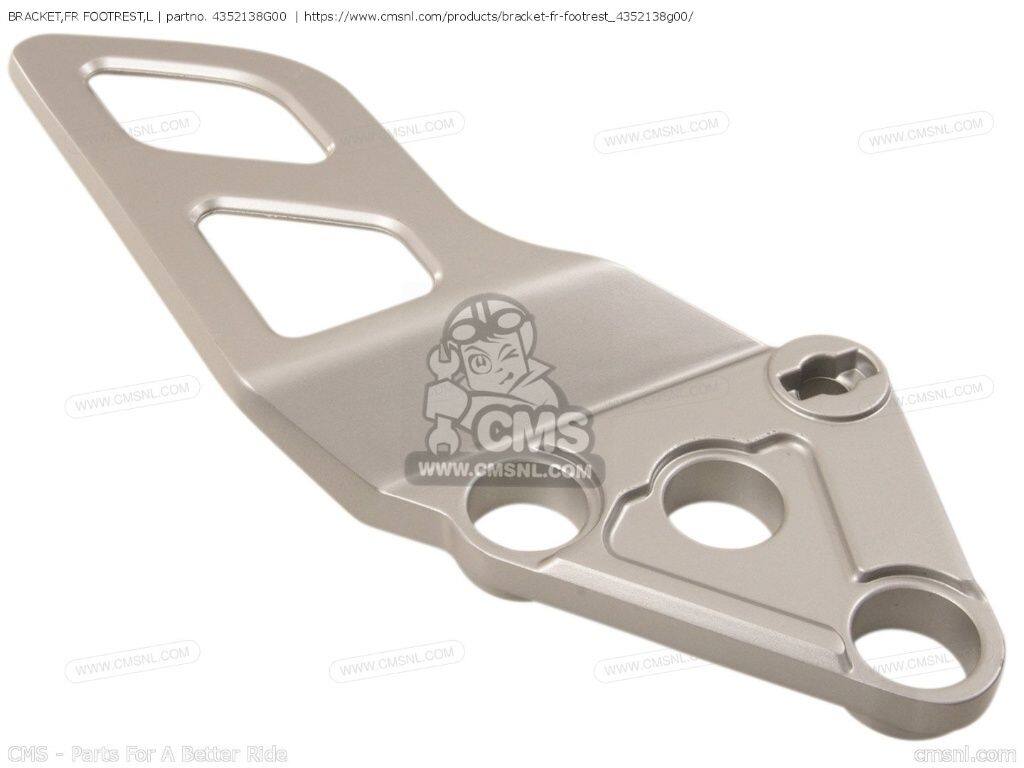 ■商品概要互換純正品番：4352138G00■詳細説明【世界中の名車を蘇らせるCMS。あなたの愛車に、再び命を吹き込みませんか？】「メーカー廃盤(ご相談パーツ)で修理を諦めていた...」「オークションで出所不明の中古品を買うより、安心できる新品が欲しい...」そんなクラシックバイク・絶版車オーナーの救世主となるのが、オランダに本拠を置く世界最大級のパーツサプライヤー「CMS」です。1948年の名車から最新モデルまで、圧倒的なラインナップで、あなたの愛車への情熱とレストアを強力にサポートします。■幻のパーツが手に入る！高品質なリプロパーツの感動CMSの最大の魅力は、貴重なデッドストック純正部品だけでなく、すでに供給が途絶えたマフラーや電装系などの重要部品を、オリジナルの寸法や外観に合わせて精巧に復元した「高品質リプロダクションパーツ(代替品)」を豊富に扱っている点です。■プロフェッショナルな部品探しの醍醐味CMSの商品は、プロのメカニックが愛用する「パーツリスト(展開図)」をベースに厳密に管理されています。そのため、商品名が「DIAGRAM(図解)」とだけ表記され、詳細な説明文がない、まさに玄人向けの実用的な仕様となっています。ご注文の際は、宝探しのように必ずご自身の愛車の「メーカー純正パーツリスト」を開き、記載されている『純正部品番号(OEM品番)』と本ページの品番が完全に一致しているかをご自身でご確認ください。■注意点※海外メーカーの製品は、納期が不安定な場合がございます。※商品画像はイメージです。実際の商品と異なる場合がございます。※メーカー都合により商品の仕様変更がある場合がございます。ご了承ください。※性能向上や他車との統合・共通化など様々な理由により、メーカーが発売当初とは異なる部品を代替部品(統合部品)として使用する場合があります。※メーカーでは元の部品に相当するとみなしている為、旧品番でご注文頂いた場合でも代替部品(統合部品)へ自動的に変更される場合があります。　※受注後のキャンセル、返品、都合交換はできません。予めご了承ください。■適合車種GSF1250S BANDIT&ensp;GSF1250S BANDIT 年式: 07-09GSF1250SA BANDIT&ensp;GSF1250SA BANDIT 年式: 07-09&ensp;GSF1250SA BANDIT 年式: 15-16GSX1250FA&ensp;GSX1250FA 年式: 11|15-16GSX650F&ensp;GSX650F 年式: 08-09