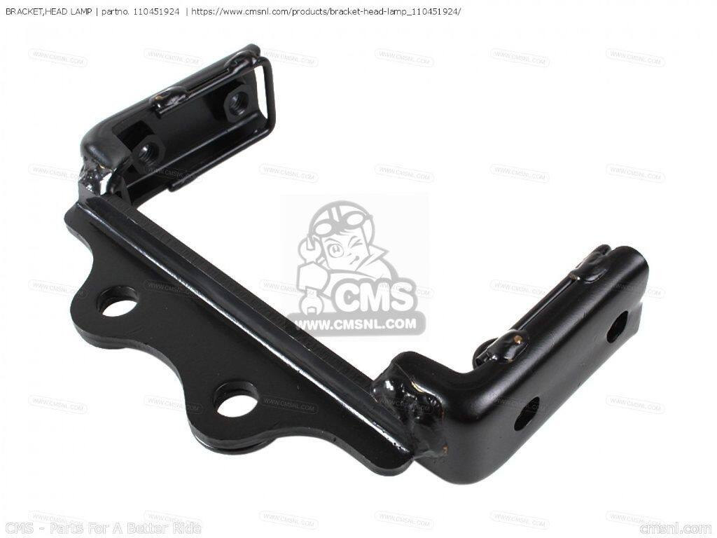 CMS シーエムエス BRACKET，HEAD LAMP［110451924］ KAWASAKI カワサキ ヘッドライ...