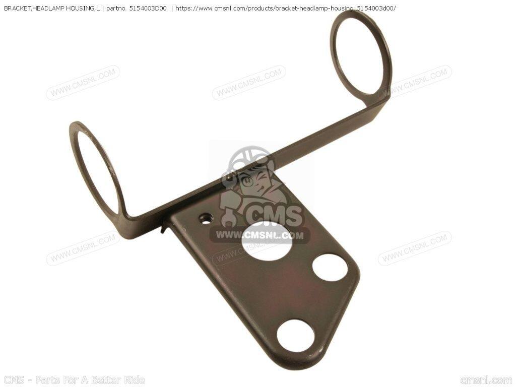 CMS シーエムエス BRACKET，HEADLAMP HOUSING，L［5154003D00］ TS125R SUZUKI スズキ ヘッドライト 灯火類 電装系